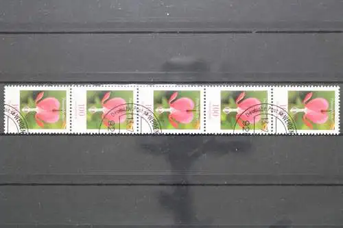 Deutschland (BRD), MiNr. 2547 Fünferstreifen, ZN 65, gestempelt - 660665