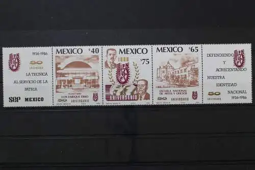 Mexiko, MiNr. 1977-1979 Fünferstreifen, postfrisch - 660821