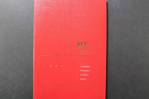 Schweiz, Jahrbuch PTT 1987, postfrisch - 661273K