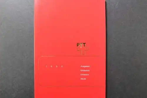 Schweiz, Jahrbuch PTT 1990, postfrisch - 661275K