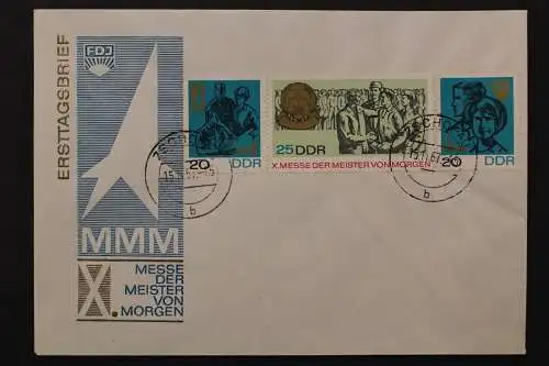 DDR, MiNr. 1320-1322 Zd, FDC - 661573