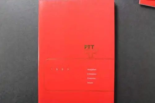 Schweiz, Jahrbuch PTT 1992, postfrisch - 661277K