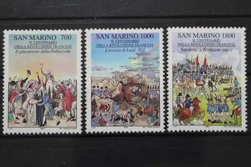 San Marino, MiNr. 1421-1423, postfrisch - 202236