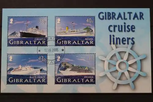 Gibraltar, MiNr. Block 67, gestempelt - 202332