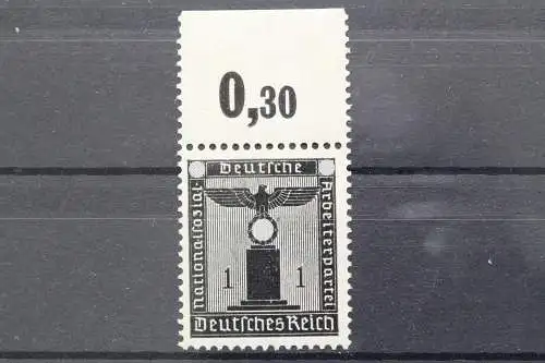 Deutsches Reich Dienst, MiNr. 144 Oberrand, postfrisch - 662267