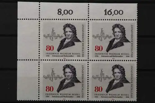 Deutschland, MiNr. 1219, Viererblock, Ecke li. oben, postfrisch - 662189