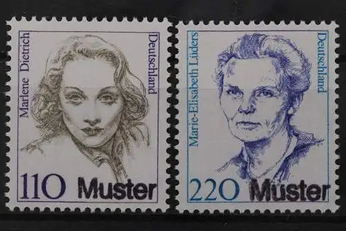 Deutschland (BRD), MiNr. 1939-1940 Muster, postfrisch - 201769