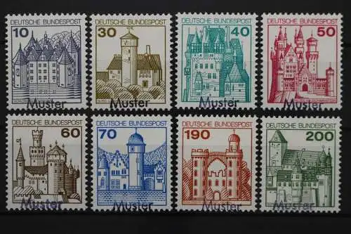 Deutschland (BRD), MiNr. 913-920 A Muster, postfrisch - 201732