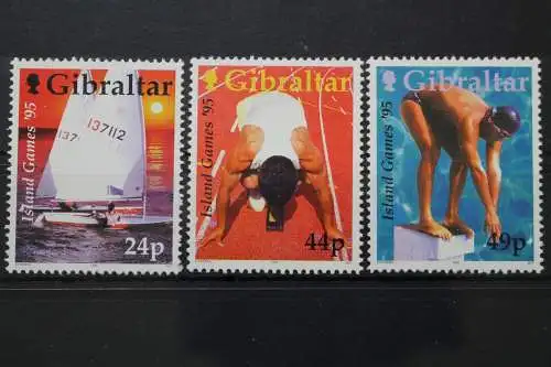 Gibraltar, MiNr. 715-717, postfrisch - 202290