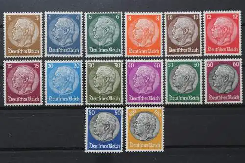 Deutsches Reich, MiNr. 482-495, postfrisch, BPP Signatur - 202687