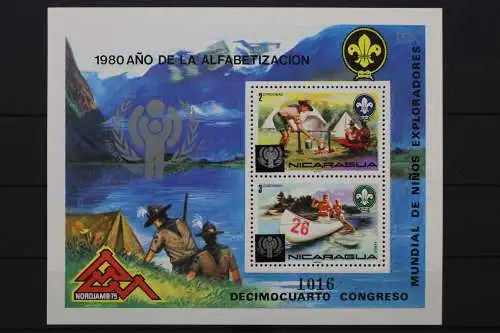 Nicaragua, MiNr. Block 120, postfrisch - 202068