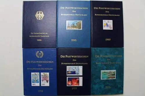 Deutschland, postfrische Jahrbücher Sammlung 1995-2000 - 707452