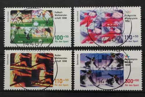 Deutschland (BRD), MiNr. 1968-1971 zentrisch Potsdam, EST - 204309