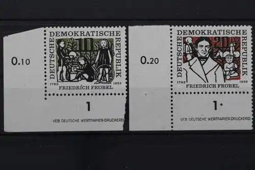 DDR, MiNr. 564-565 Ecke links unten, postfrisch - 202708