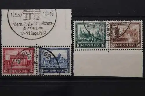 Deutsches Reich, MiNr. 446-449 IPOSTA, Sonderstempel, BPP Signatur - 203833