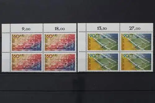 Deutschland, MiNr. 1094-1095 Viererblock Ecke li oben, postfrisch - 204762