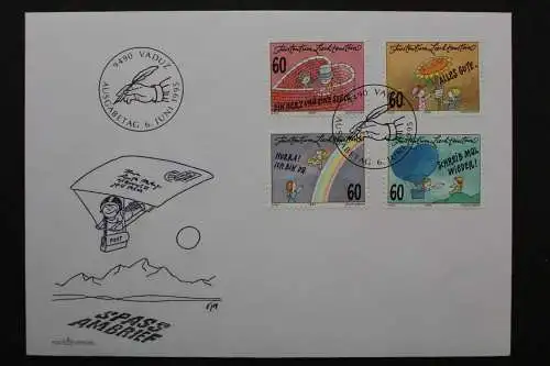 Liechtenstein, MiNr. 1111-1114, FDC - 205122