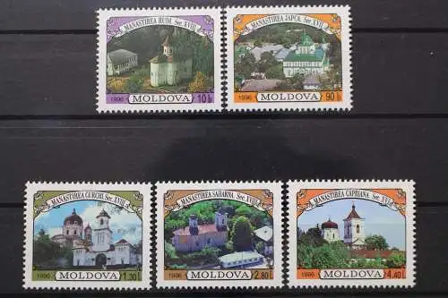 Moldawien, MiNr. 200-204, postfrisch - 204375