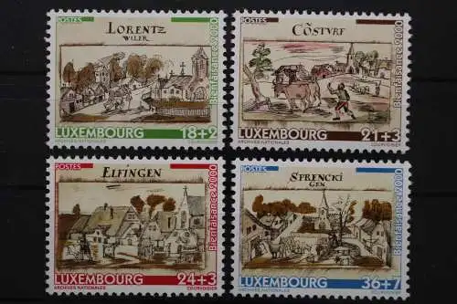 Luxemburg, MiNr. 1518-1521, Falz - 204025