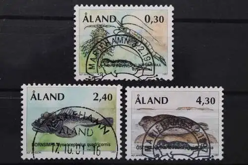 Aland, MiNr. 124-126, gestempelt - 205351