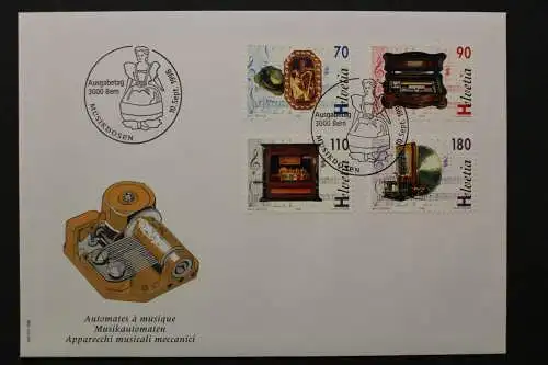 Schweiz, MiNr. 1585-1588, FDC - 205627