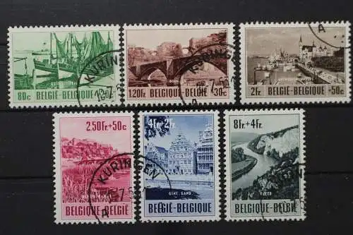 Belgien, MiNr. 967-972, gestempelt - 205912