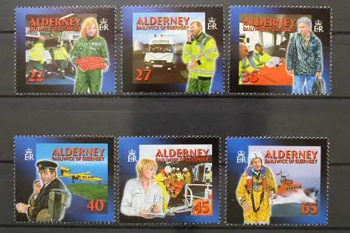 Alderney, MiNr. 199-204 C, postfrisch - 204495