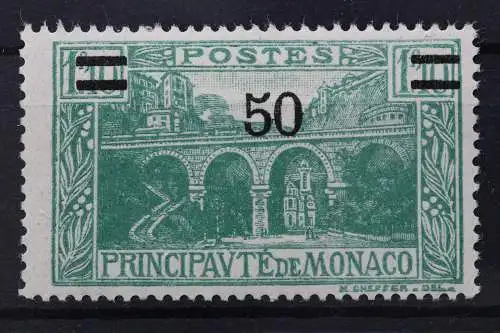 Monaco, MiNr. 115, Falz - 206380