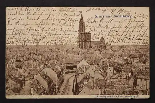 Strassburg, Stadtansicht mit Münster - 422697