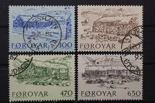 Färöer, MiNr. 145-148, gestempelt - 205554