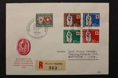 Schweiz, MiNr. 641-645, FDC - 205629