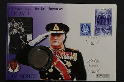 Norwegen, Plav, 1997, Numisbrief - 207440