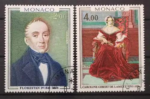 Monaco, MiNr. 1356-1357, gestempelt - 205857