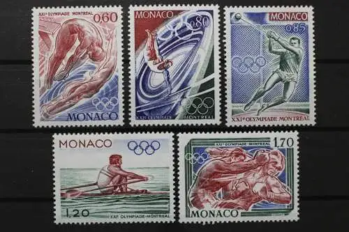 Monaco, MiNr. 1225-1229, postfrisch - 205691