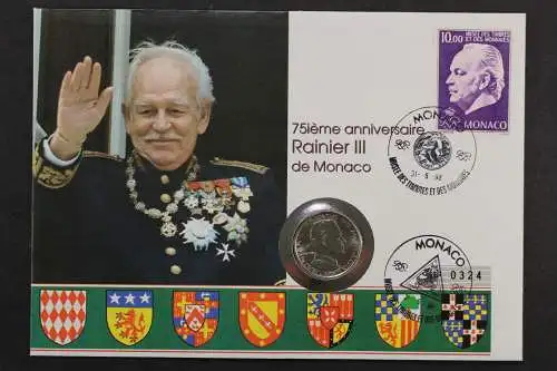 Monaco, Rainier III. 1998, Numisbrief - 207448