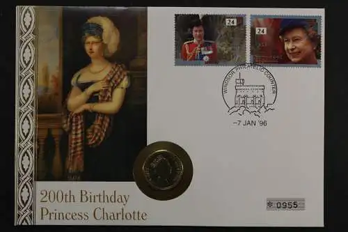 Großbritannien, 200th Birthay Princess Charlotte, Numisbrief - 207490