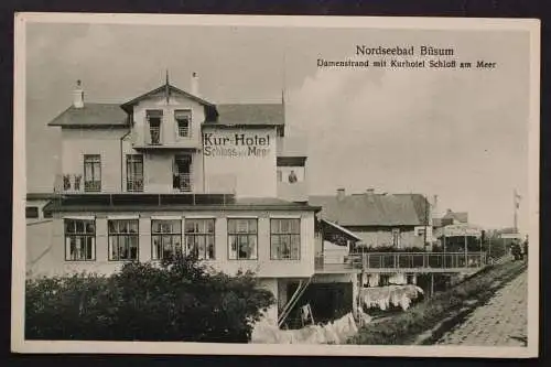 Büsum Nordseebad, Damenstrand mit Kurhotel Schloss am Meer - 422915