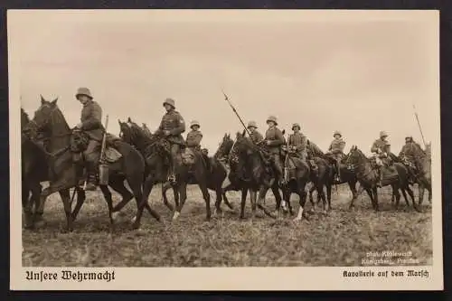 Unsere Wehrmacht, Kavallerie auf dem Marsch - 422900