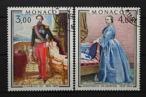 Monaco, MiNr. 1390-1391, gestempelt - 205854