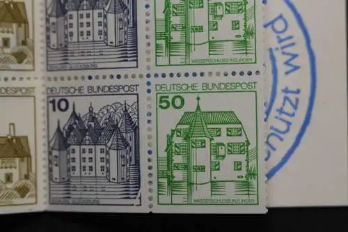 Deutschland, MiNr. MH 22 ae Quetschfalte, postfrisch, BPP Fotoattest - 207702