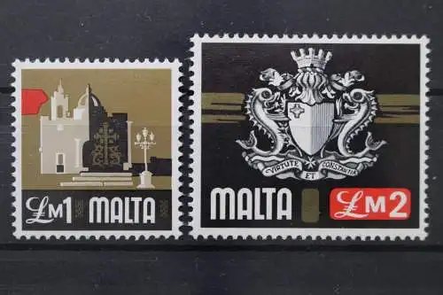 Malta, MiNr. 470 + 471, postfrisch - 206404