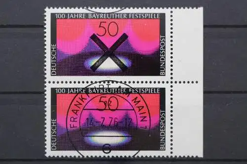 Deutschland (BRD), MiNr. 896 Paar mit Andreaskreuz, gestempelt - 207650