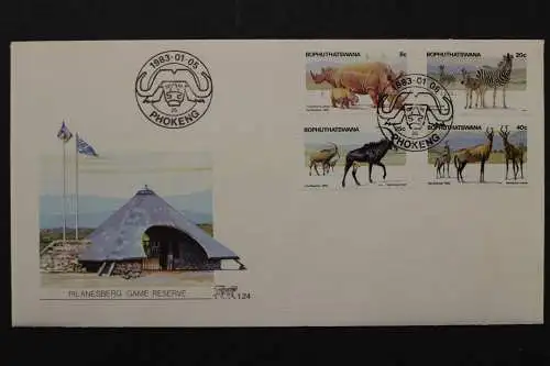 Bophuthatswana, MiNr. 100-103, FDC - 207872