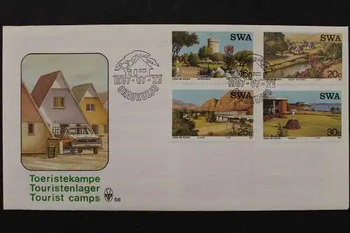 Südwestafrika, MiNr. 609-612, FDC - 208090