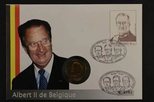 Belgien, Albert II., 1998, Numisbrief - 207415