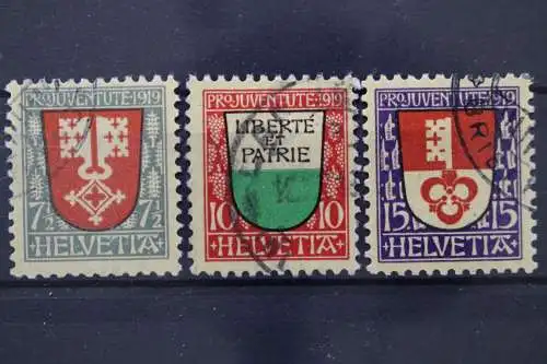 Schweiz, MiNr. 149-151, gestempelt - 208564