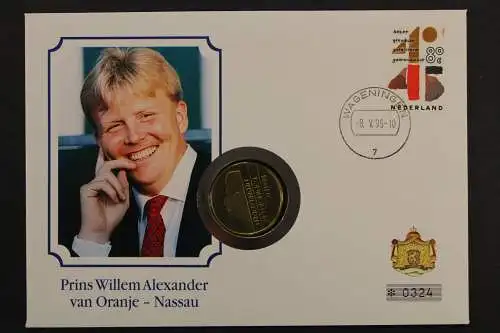 Niederlande, Prinz Willem Alexander, 1995, Numisbrief - 207470