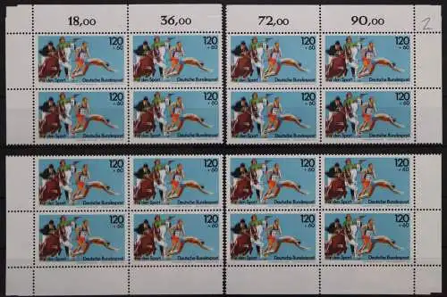 Deutschland (BRD), MiNr. 1173 Viererblock alle 4 Ecken, postfrisch - 207523