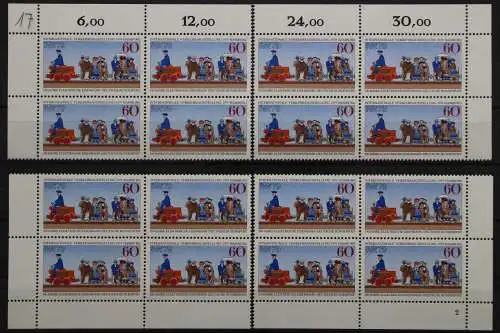 Deutschland (BRD), MiNr. 1014 Viererblock alle 4 Ecken, postfrisch - 207542