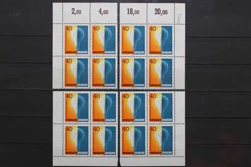 Deutschland (BRD), MiNr. 1031 Viererblock alle 4 Ecken, postfrisch - 207550